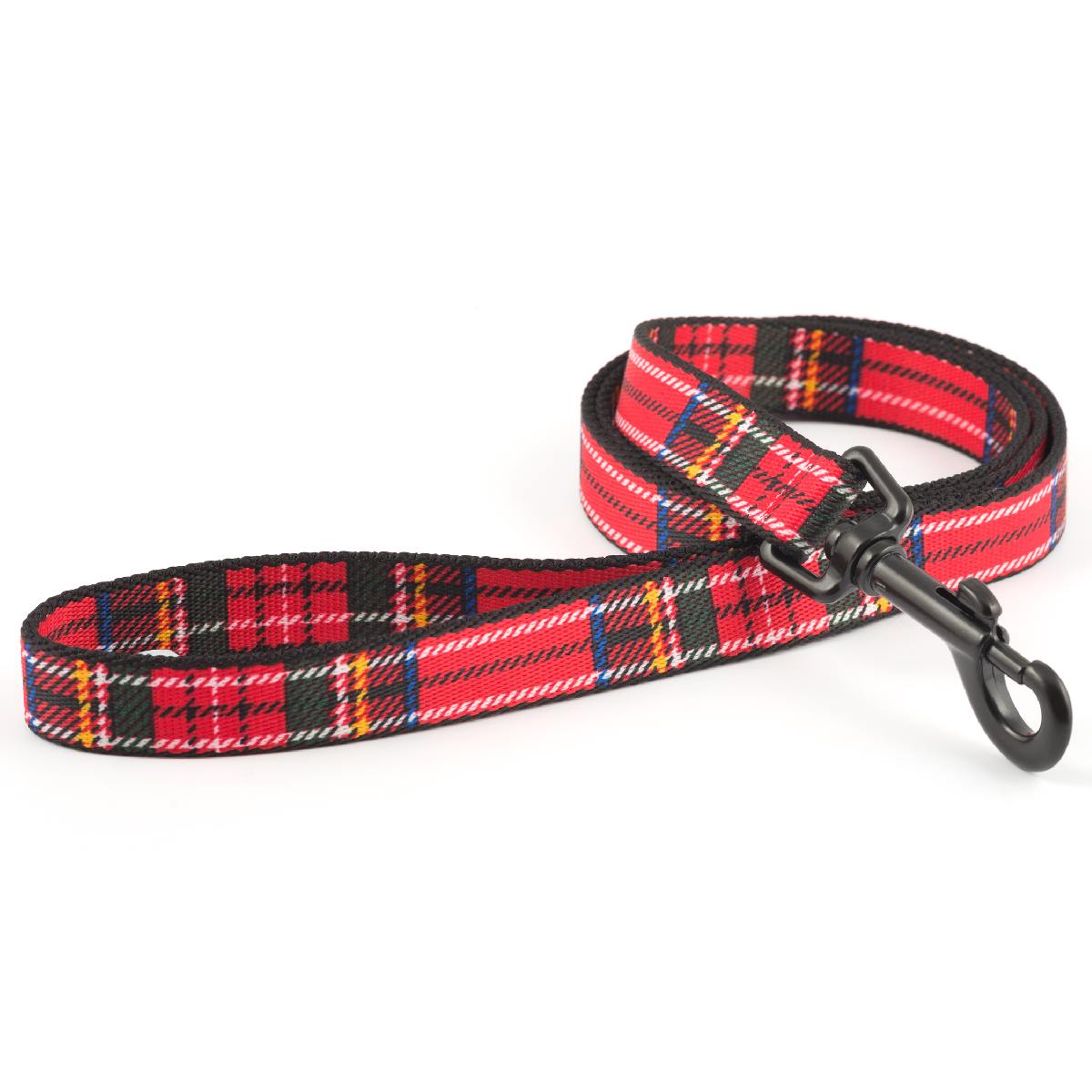Ancol Red Tartan Lead