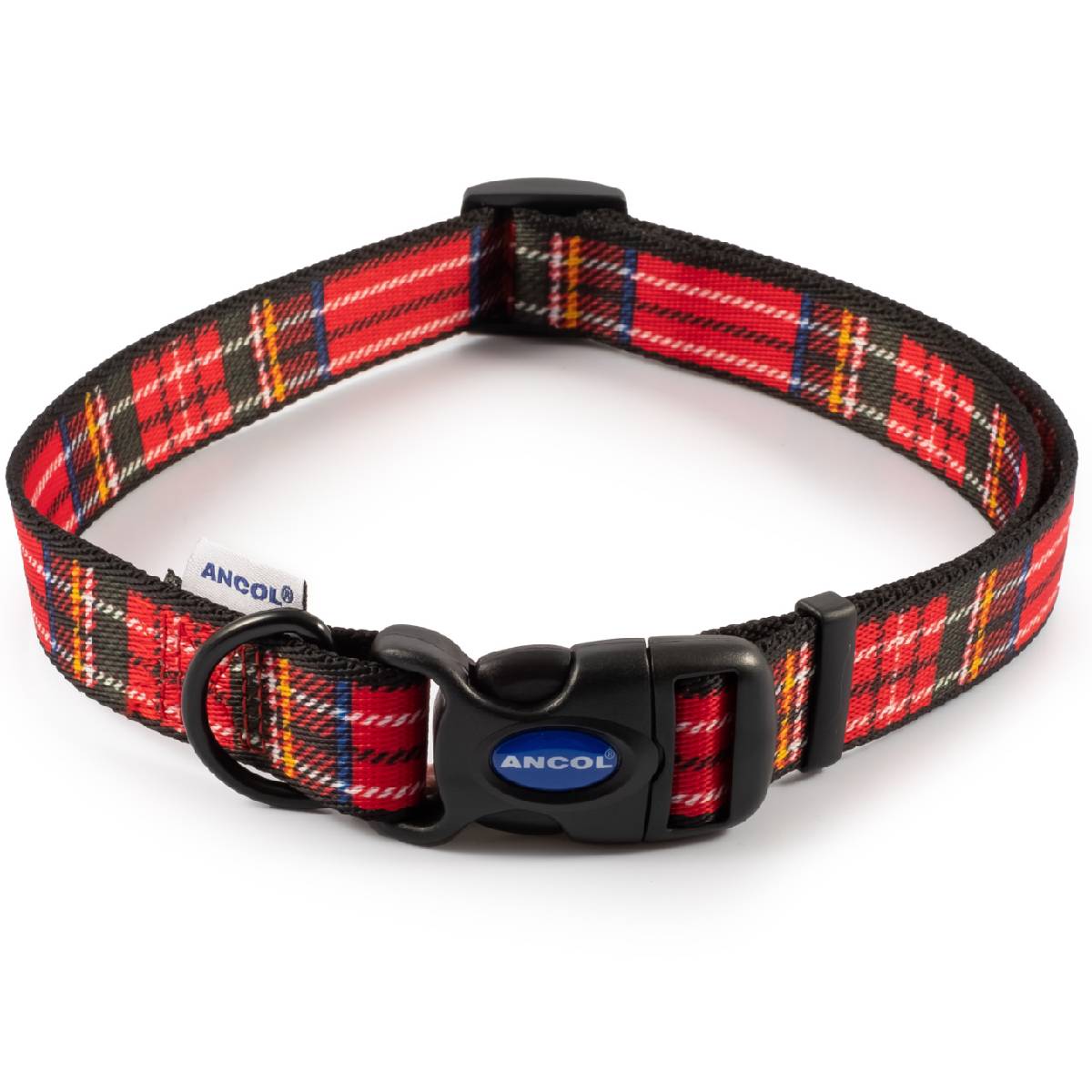 Ancol Red Tartan Collar