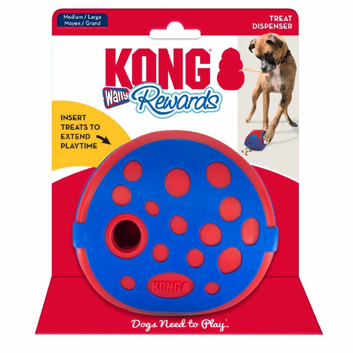 KONG Wally treat dispenser