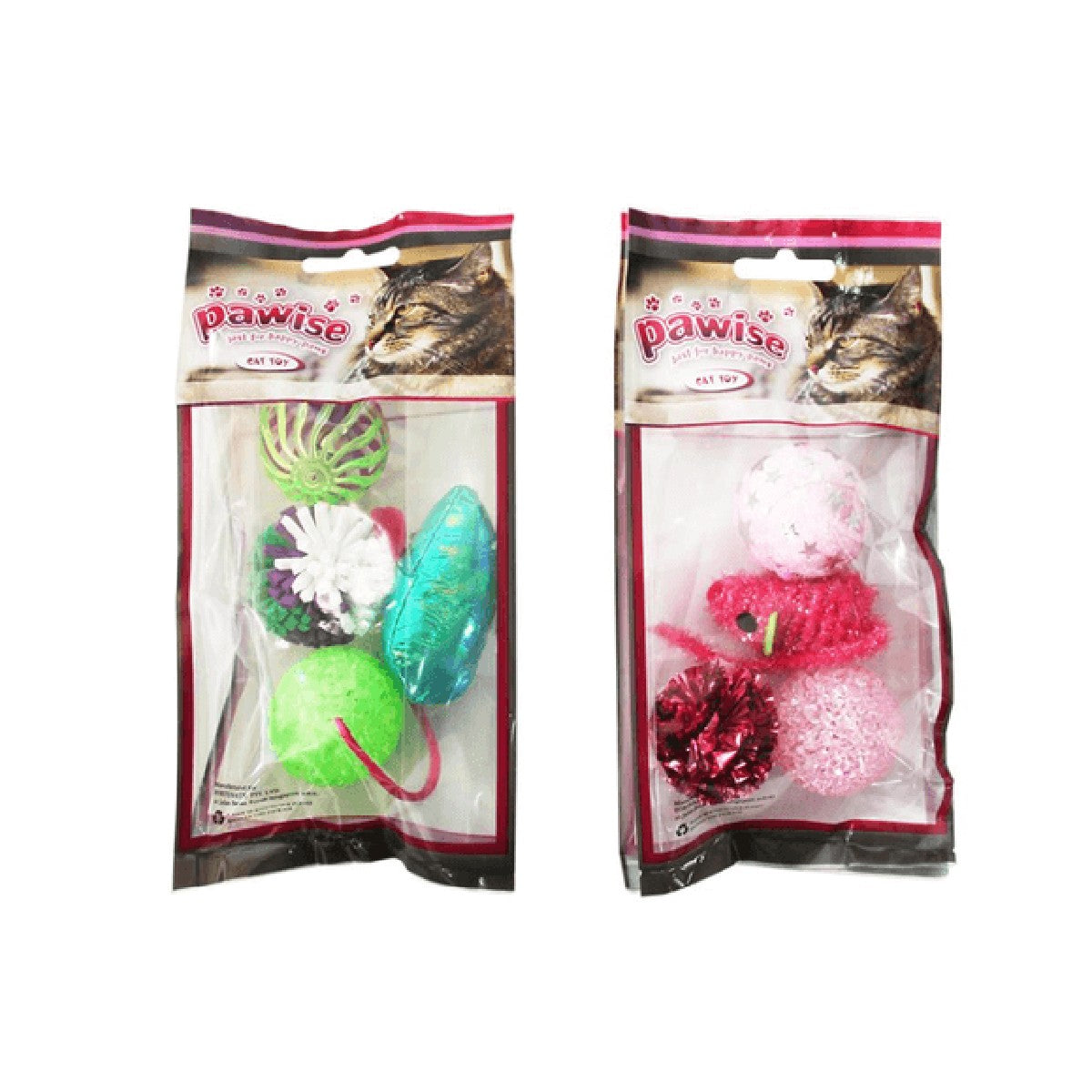 Pawise cat toy assorted